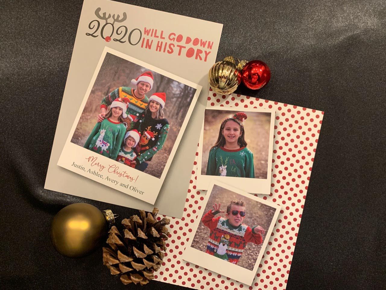 “2020 Will Go Down in History” Christmas Card