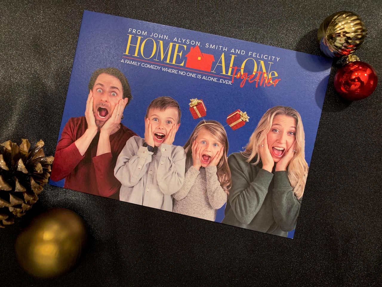 “Home Alone Together” Card