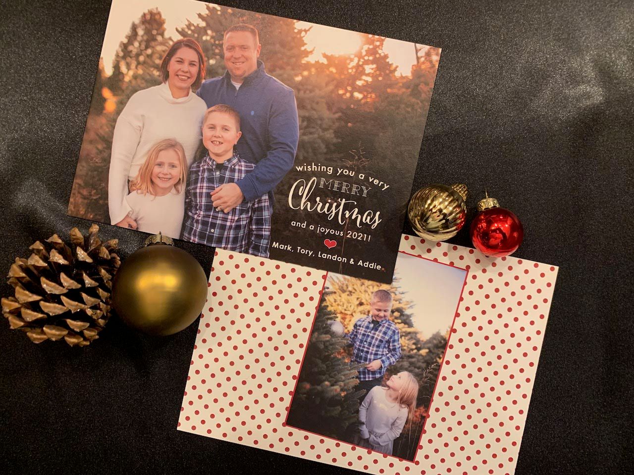 “Wishing You a Very Merry Christmas” Card
