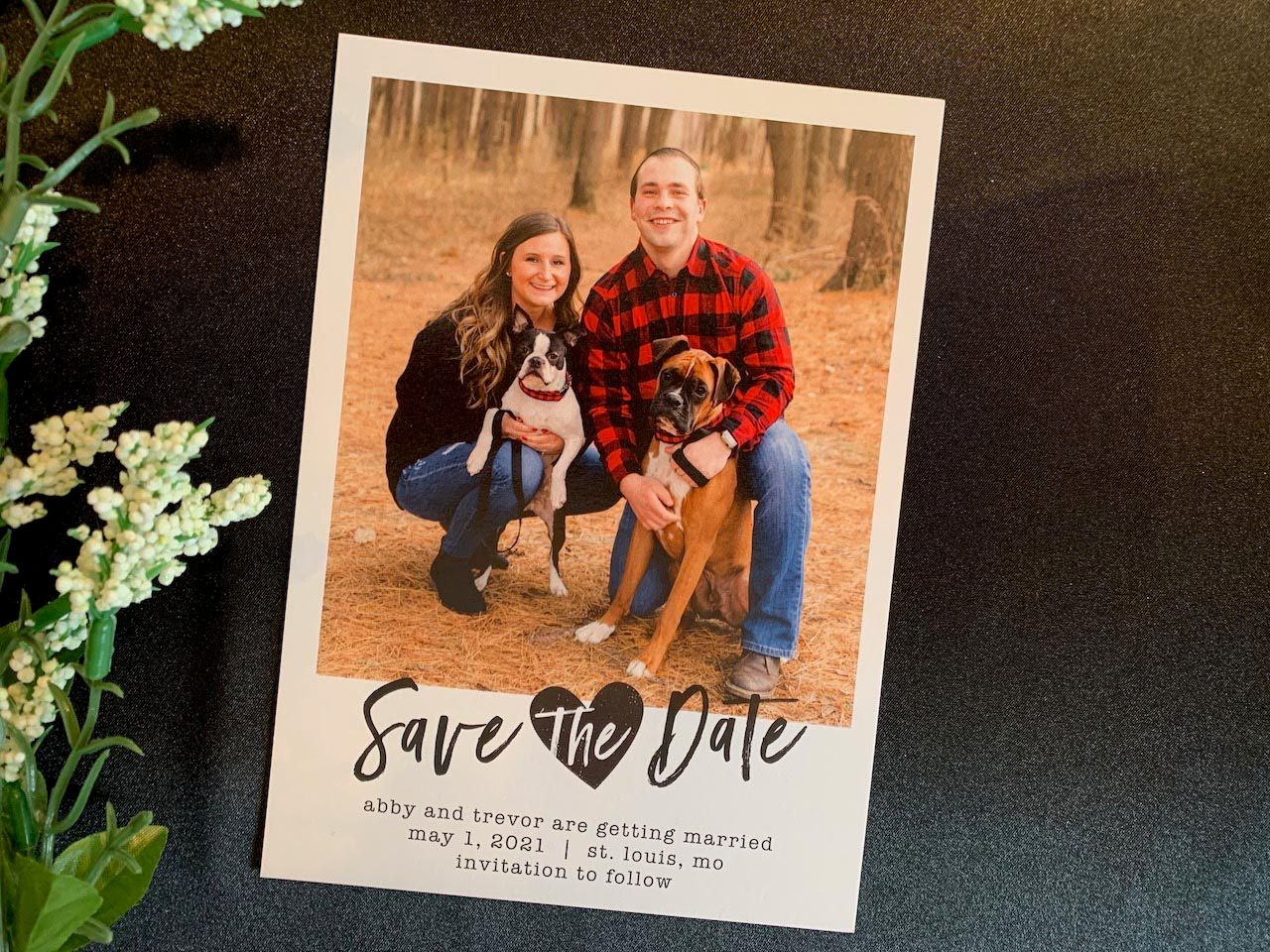 Modern Save the Date